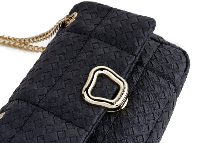 Vince Camuto Bologna Textured Weave Negro